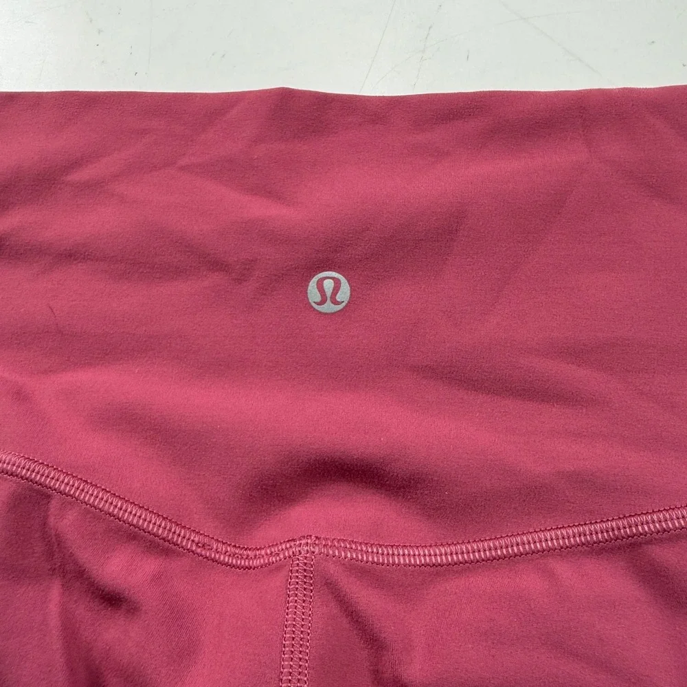 Lululemon‎ Align Crop Leggings Pink Rose High Rise 21 Inch Women's Size 8